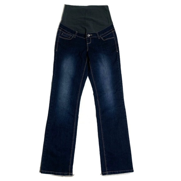 Thyme S straight maternity jeans - Picture 1 of 7